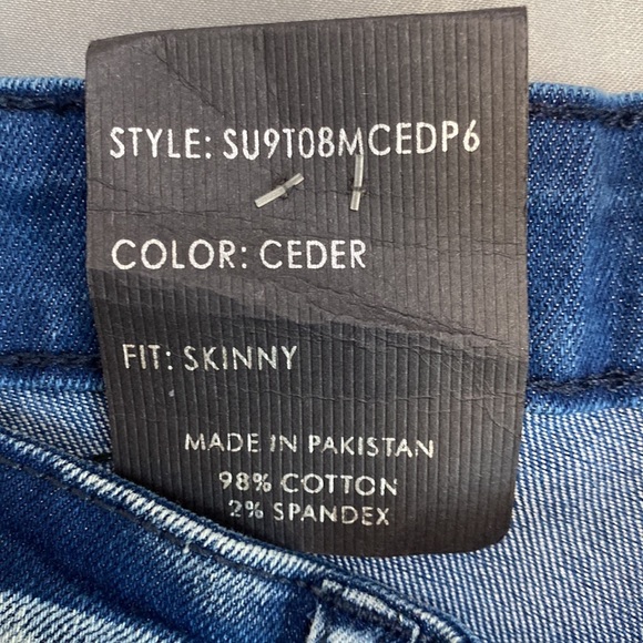 Steve’s Jeans Stretch Denim Skinny Fit W32xL30 Color: Ceder - Picture 4 of 8